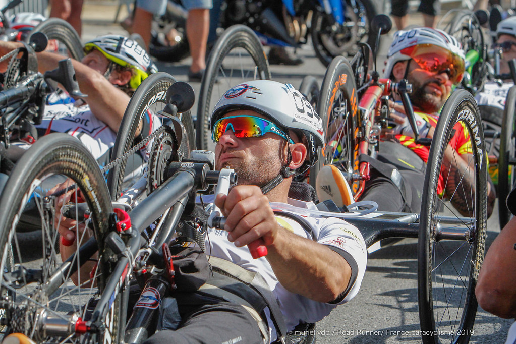 Athlètes handi cyclisme