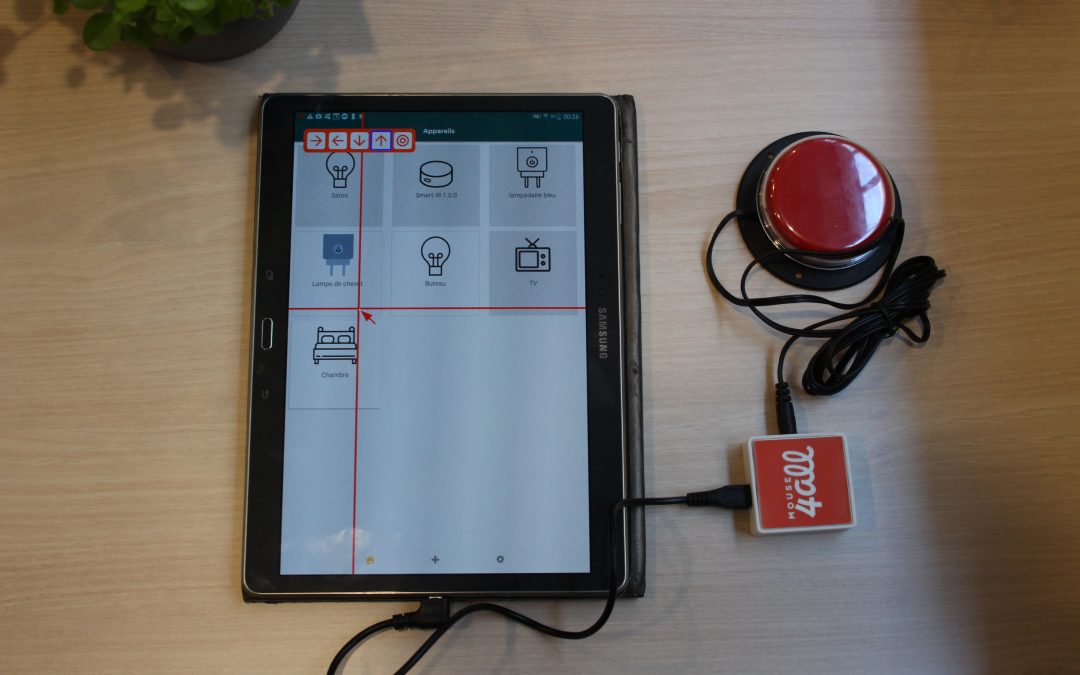 [CONSEILS] Connecter son contacteur à son smartphone ou sa tablette (Android) avec Mouse4All Box !