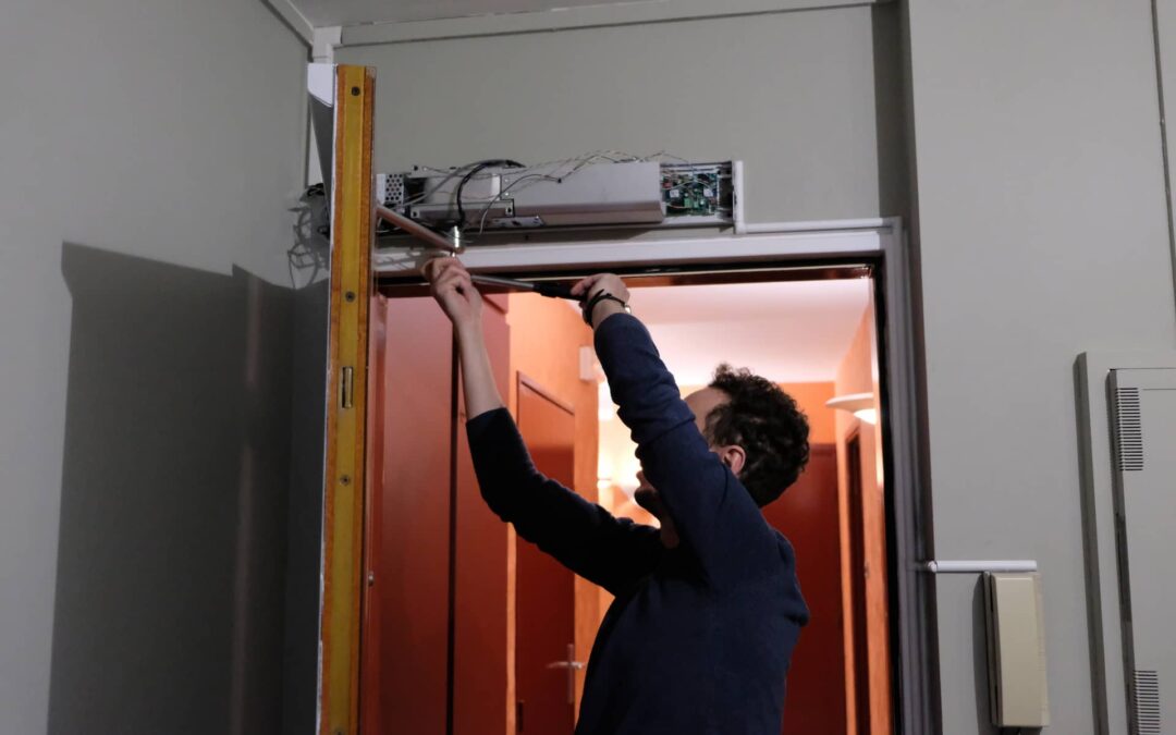 Un moteur de porte